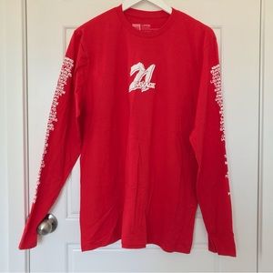 Young & Reckless x 21 Savage // NWOT Long Sleeve Tour Shirt